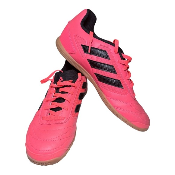 adidas Shoes - Barbiecore Adidas Super Sala 2 Indoor Soccer Shoes Size 8 Pink Black Gum Sole